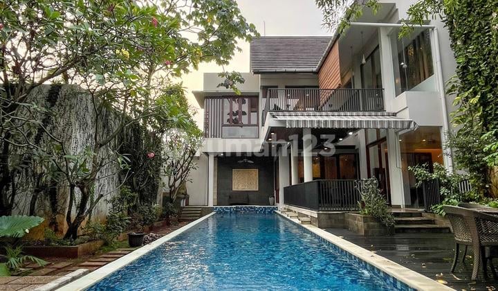 MODERN TROPICAL SIAP HUNI PERMATA HIJAU AREA FURNISED S.POOL