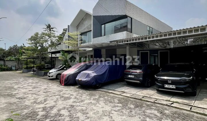 Rumah Modern Minimalis Siap Huni Dlm Townhouse Dekat Tol Dan Pim