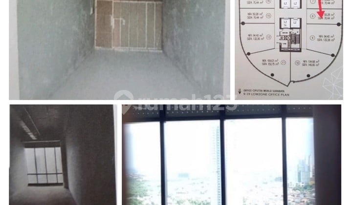 For Sale Office Ciputra, 18th floor, Ciputra Mall, West Surabaya, Affordable For Sale Office Ciputra, 18th floor, Ciputra Mall, West Surabaya, Affordable