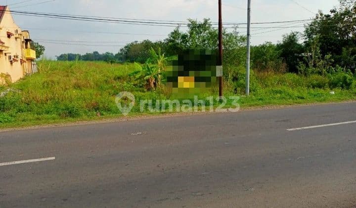 Jual MURAH tanah jl raya Mojokerto, Trowulan, Mojokerto,Jawa Timur.