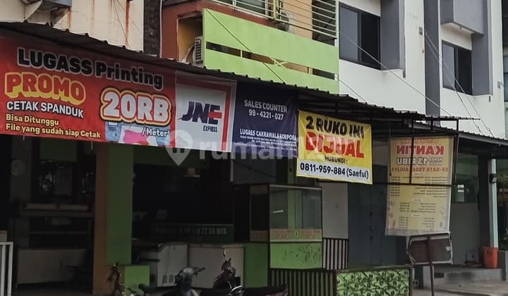 Dijual Ruko 2 Unit Di Prima Bintara Bekasi Barat.