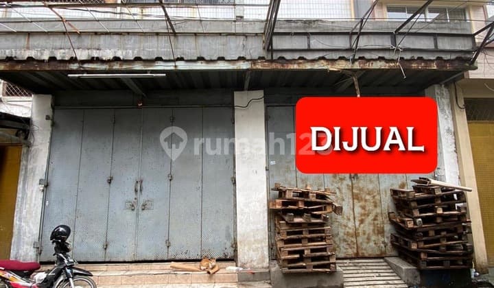 Ruko Gandeng 2 di Petak Baru, Toko Tiga, Asemka , Tambora Jakarta Barat