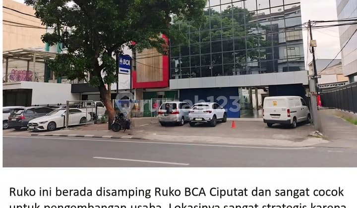 Sell Shophouse in Ciputat Raya Very Strategic Location for All Businesses