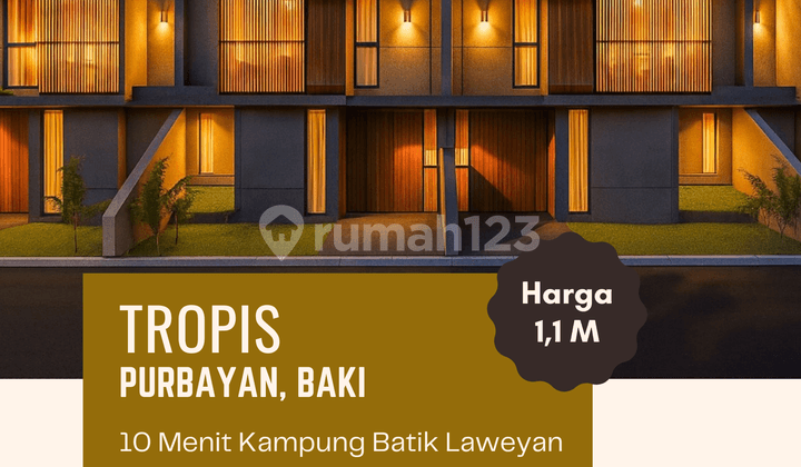 Selatan Underpass Makamhaji, Rumah 2 lantai SHM