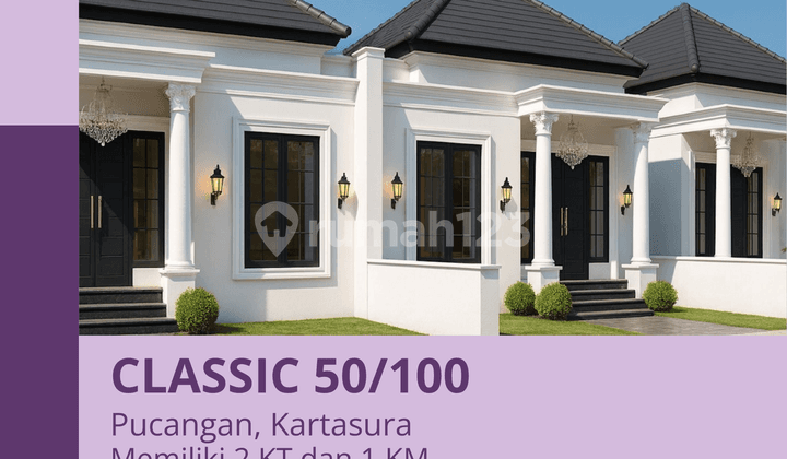 Classic Luxury House Near UIN Kartasura Campus, Only 500 Million