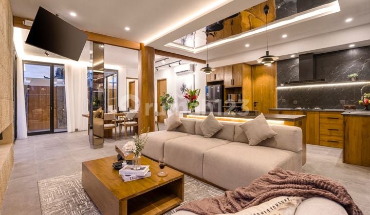 Modern Tropical Freehold Villa In Kerobokan, Close To Umalas