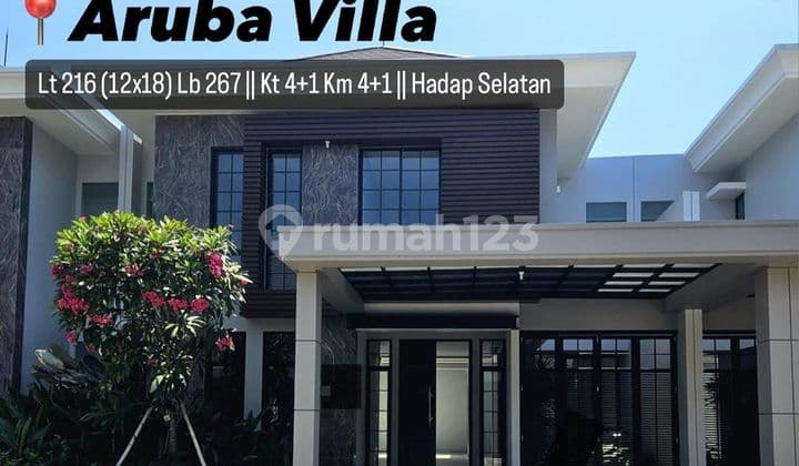 For Sale Ready to Occupy Minimalist House Aruba Villa Dacey Pakuwon City