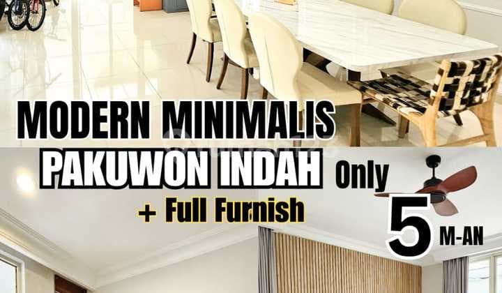 Full Furnish Siap Huni Cluster Favorit The Mansion Pakuwon Indah
