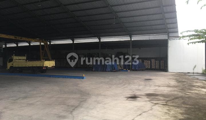 Dijual Gudang Siap Pakai Bisa Container Lokasi Depan Margomulyo