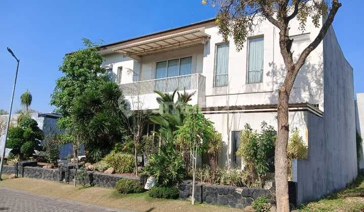 Dijual Rumah Mewah Hook Kolam Renang Raffles Garden Citraland