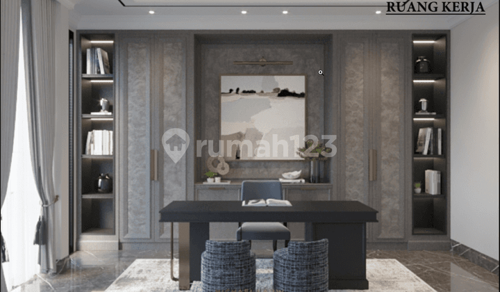 New House American Minimalist Premium Fully Furnished Graha Family