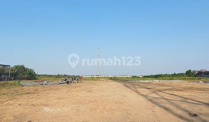 Termurah Kav 2.5 Ha Pinggir Jalan Raya 600 Meter Dari Marunda Center & Toll Tarumajaya
