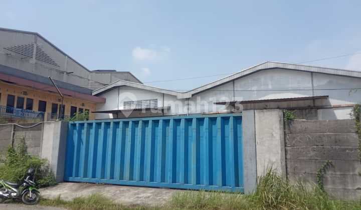Di Jual Pabrik 2012 M2 di Kawasan Industri Akong Sepatan Tangerang