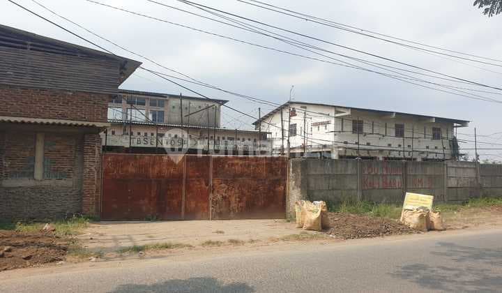 Di Jual Gudang 2000 M2 Zona Industri Kali Baru Pinggir Jalan Utama