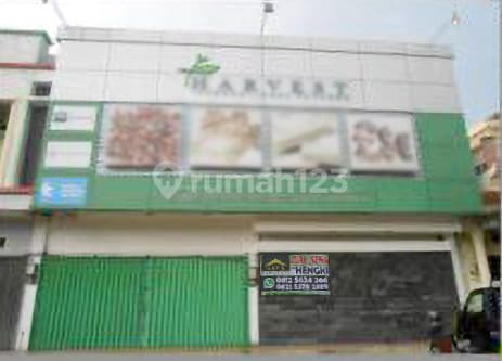 Sewa Bangunan Gandeng 2 Lantai Jalan Utama Pusat Bisnis