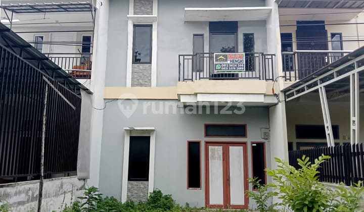 Jual Rumah 2 Lantai Bangunan Baru Kondisi Siap Huni Harga Murah