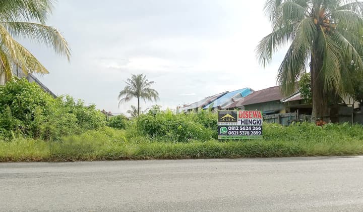 Sewa Tanah Cocok Bangun Cafe Carwash Showroom Mobil Toko Bangunan