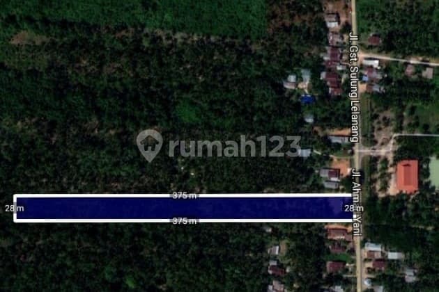 Jual Tanah Luas Plus Kebun Sudah Timbun Keras Cocok Bangun Villa Mess Resort Kantor