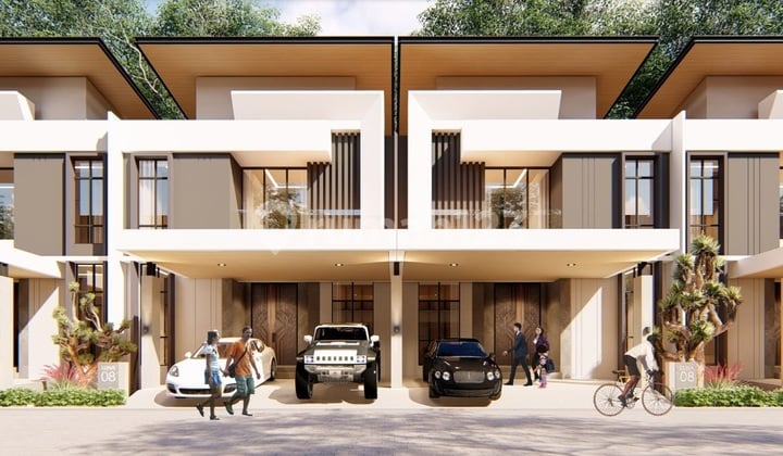 Jual Rumah Mewah 2 Lantai One Gate System SHM