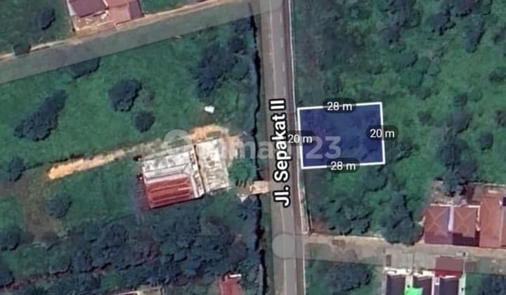 Jual Tanah SHM Siap Bangun Cafe Showroom Kost Kantor Rumah Mewah