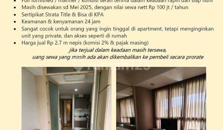 For Sale Gold Coast Apartment PIK North Jakarta