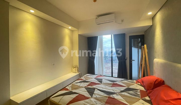DISEWAKAN CEPAT !! Apartemen Meisterstadt Pollux Habibie Batam tipe studio full furnish tower 2 lt 22 view kota Furnished