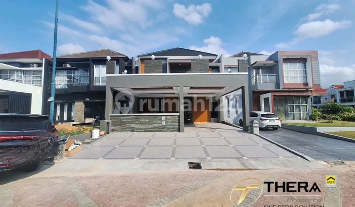 Rumah Cantik Baru Renovasi 2 Lantai Beverly Park Dekat Pelabuhan dan Megamall Batam Center