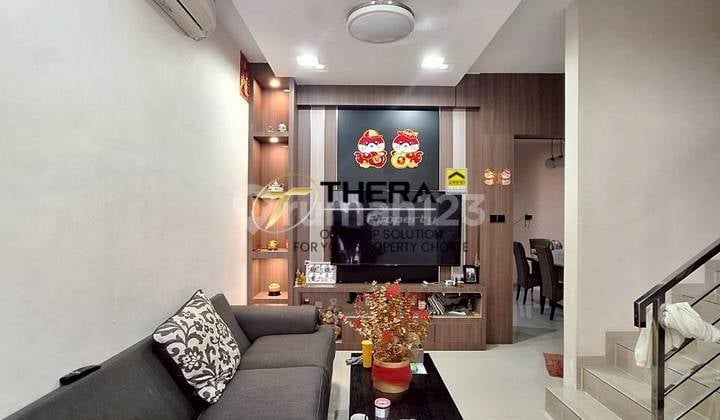 Rumah 2 Lantai Siap Huni Monde Residence Dekat Ocarina dan Sekolah Mondial Batam Center