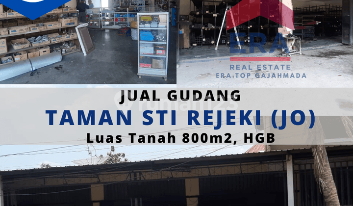 Gudang Taman Sri Rejeki Lokasi Strategis Siap Pakai