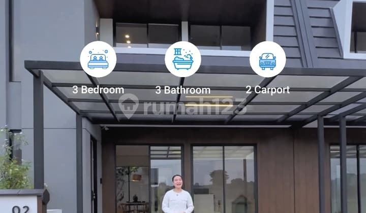 Cluster Morizono Candi Garden Sawangan Rumah 2lt Ala Japang