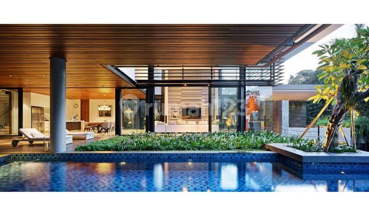 Rumah Mewah Dharmawangsa Desain Arsitek Ternama Branded Furnish