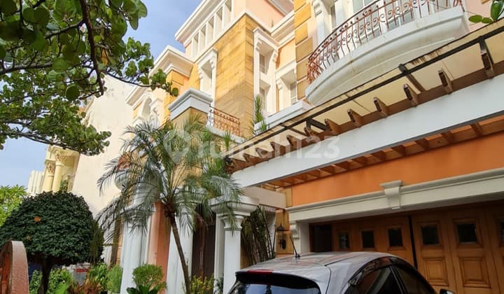 Rumah Mewah +kanal Besar Pantai Mutiara langka Luas Dermaga 20x14