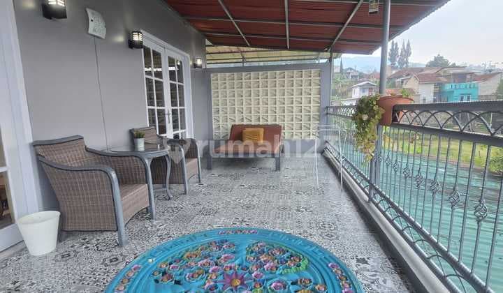 Furnished Villa in Lembang Bandung, With Mountain and Plantation Views