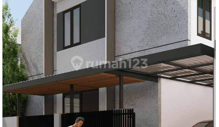 Rumah Baru 2 Lantai, Ada Bonus Tanah di Setraduta, Bandung Kota. Dekat Akses Tol Pasteur, Rshs, Universitas