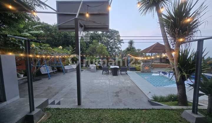 Fully Furnished Villa in Lembang, Bandung, with Mountain and Plantation Views
