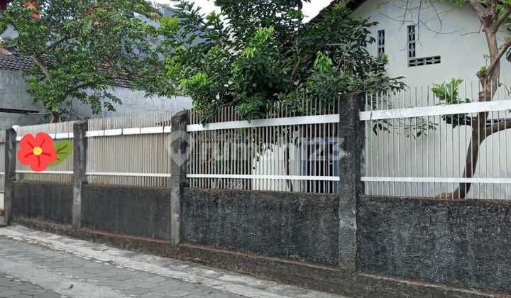 Rumah di Mantrijeron, Kodya Yogyakarta, dekat dg PASTY (Pasar Satwa & Tanaman Hias).Pagar besi tinggi 2,5 meter.