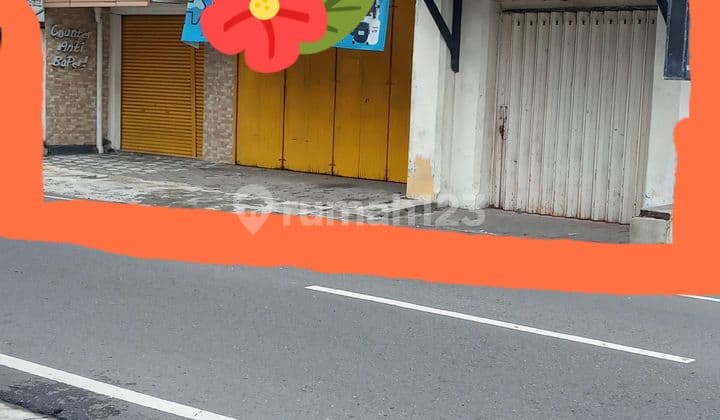 Ruko di jantung kota Yogyakarta, 200 meter dari Tugu Yogya.