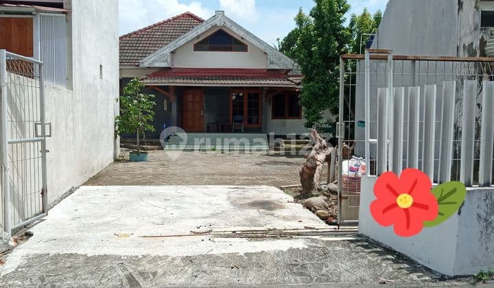 Rumah luas & harga murah, 300 meter di utara Kampus UKRIM, Kadirojo, Purwomartani. LT : 982 m2, Lb : 300 m2, bentuk ngantong.