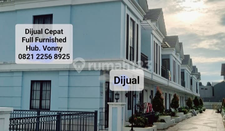 DIJUAL CEPAT MURAH 3 LANTAI,HOOK,DOBLE DECKER FULL FURNISHED dan ELEKTRONIK ,SIAP HUNI TINGGAL BAWAH KOPER DI LAVON 2 SWANCITY PASAR KEMIS,TANGERANG BANTEN. HUB. VONNY 0821xxxxxxxx