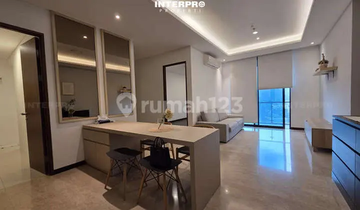 Apartemen 2Br Furnished Veranda Residence Puri Golf View - 94M2
