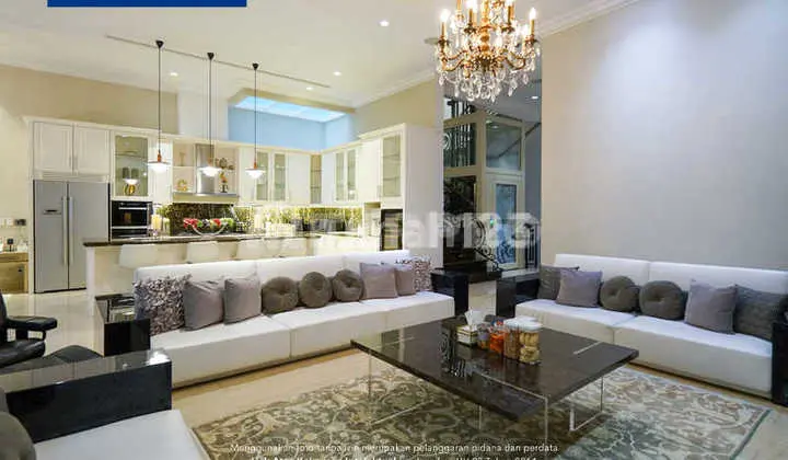 Rumah Mewah Dijual Taman Permata Buana Full Furnished - LT 250m2