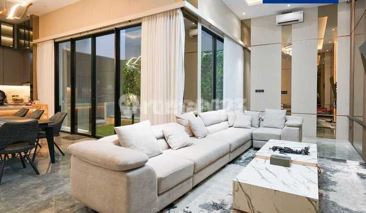 Rumah Baru 4 Lantai Puri Indah Minimalis Modern Luas Tanah 240m2