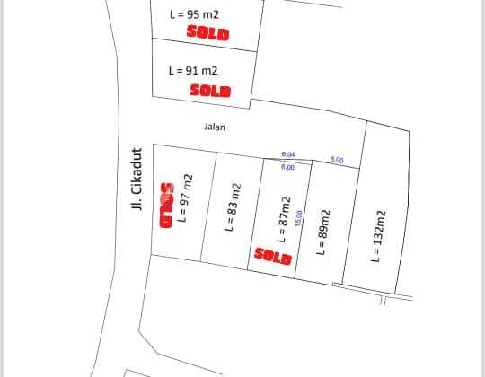 Murah Cikadut Kota Tanah Kavling 3 Jutaan Arcamanik Bandung