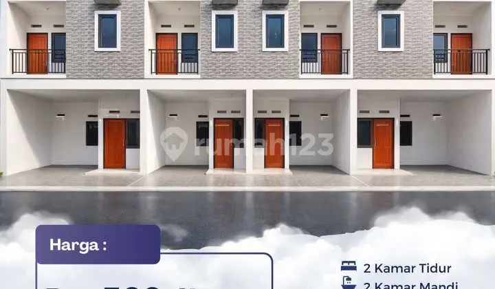 Terbaik;Rumah Modern 2 Lantai + Rooftop di Lokasi Strategis Jakarta Timur Harga Ramah! Cocok untuk Hunian Keluarga, Investasi, atau Kontrakan karena Aksesnya Sangat Mudah.- Dekat LRT Tmii- Dekat Pondok Gede- Dekat Halim Perdanakusuma- Dekat Terminal