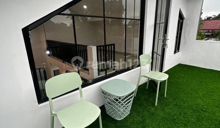 Cluster Asri View Gunung Dengan Rooftop. Rumah Baru Shm - Sertifikat Hak Milik Dengan Mezzanine Di Cibinong Bogor