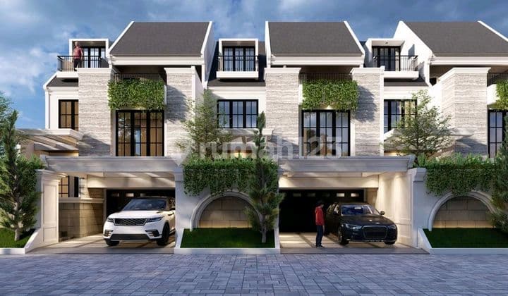 Rumah Cluster Eksklusif Nyaman Di Klender, Duren Sawit, Jakarta Timur. Shm. Lokasi Sangat Strategis Ke Pusat Kota. Rumah Tiga Lantai, 4 Kt + 3 Km