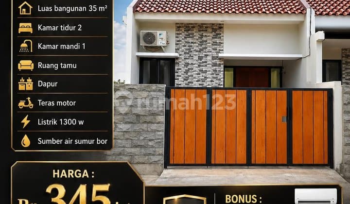New House in Jakarta, Highly Strategic Location and Flood-Free, Affordable Price., Nearest Access:*- Close to Jl. Cilangkap Baru- Al Hamid Islamic Boarding School for Boys & Girls- Close to Munjul Market- Close to Ranggon Wijaya Park- Close to Ibnu Hajar Boarding School- Close to Tran Mall