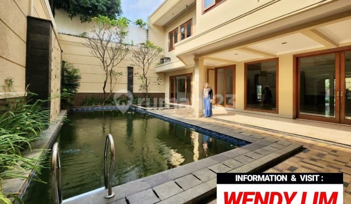 DIJUAL RUMAH di Jl SEKOLAH KENCANA, PONDOK INDAH, JAKSEL