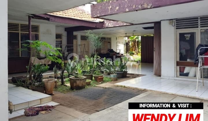 DIJUAL RUMAH ZONA KOMERSIAL di Jl JOHAR / MENTENG, JAKPUS
