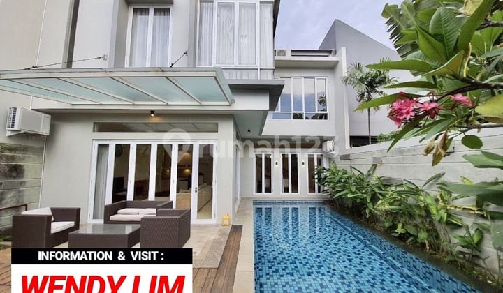 DIJUAL TOWNHOUSE / RUMAH dgn ONE GATED SYSTEM di KEMANG TIMUR, JAKSEL